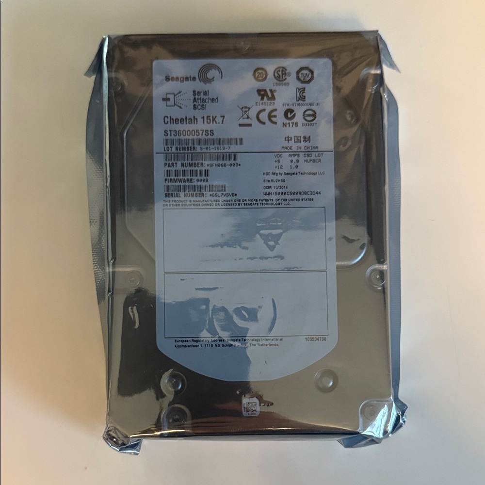 Seagate Cheetah 15K.7 Hard Drive - Silver